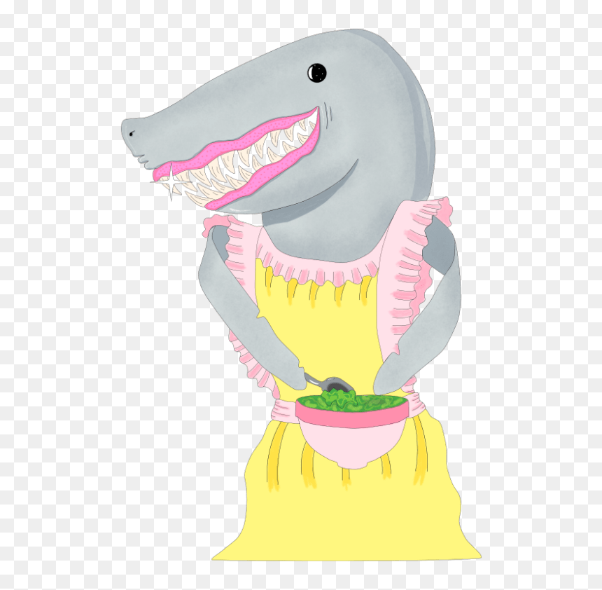 Shark Sticker, HD Png Download - shark mouth png
