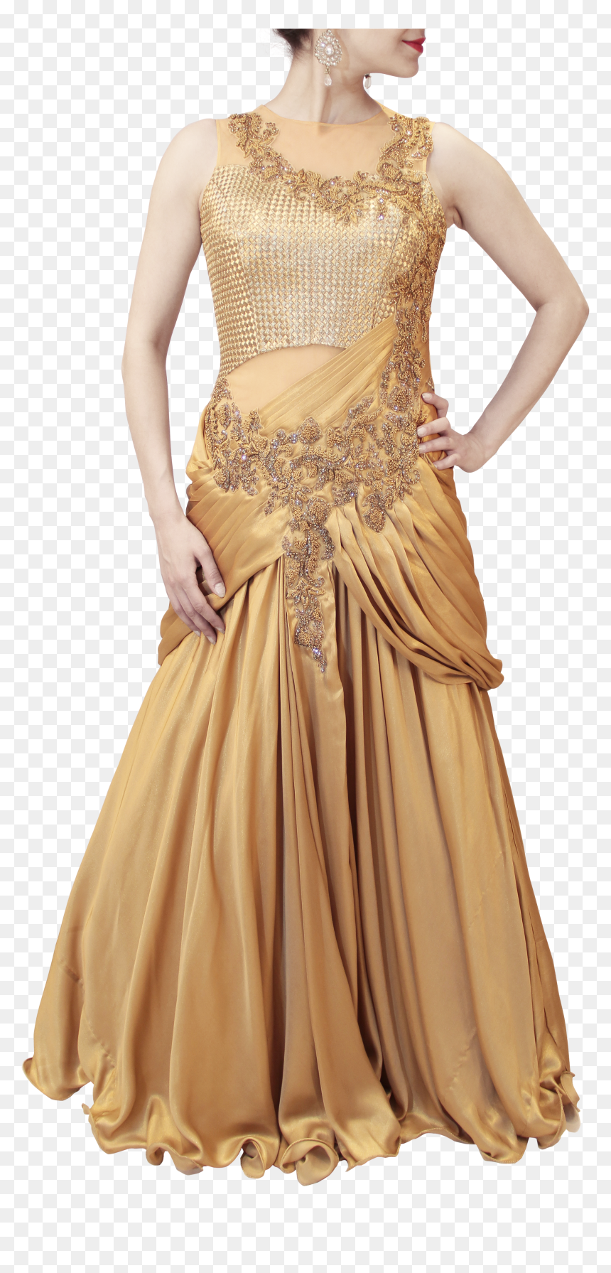 Transparent Gown Png - Gown, Png Download - gown png