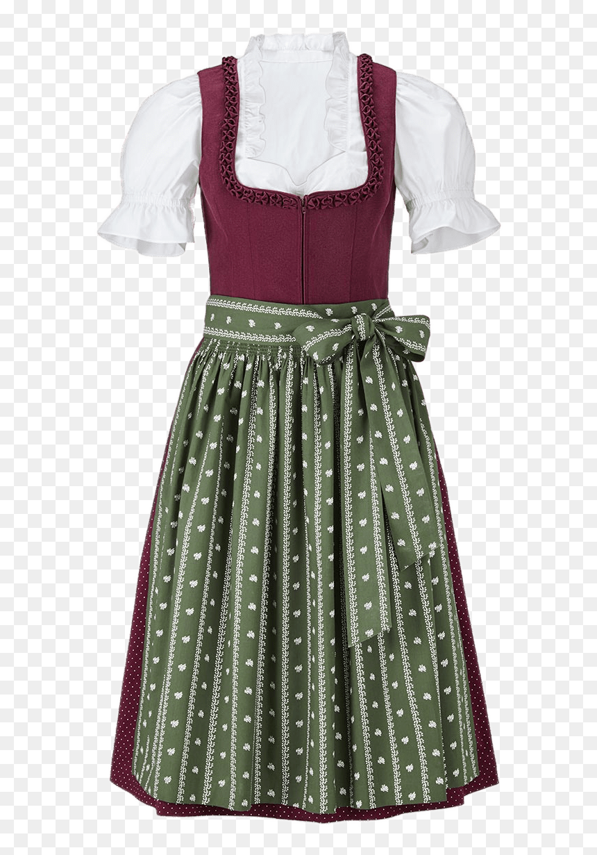Dirndl Dress Set - Dirndl, HD Png Download - gown png