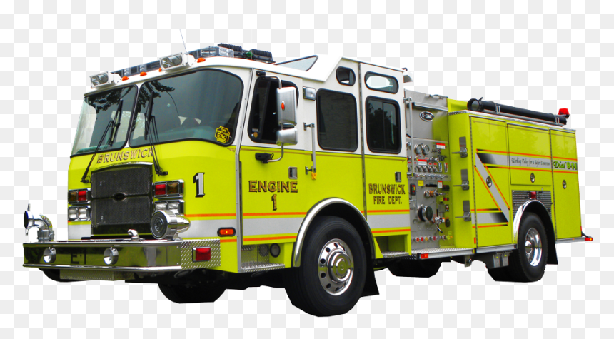 Rescuepumper - Fire Apparatus Green Pumper, HD Png Download - fire engine png