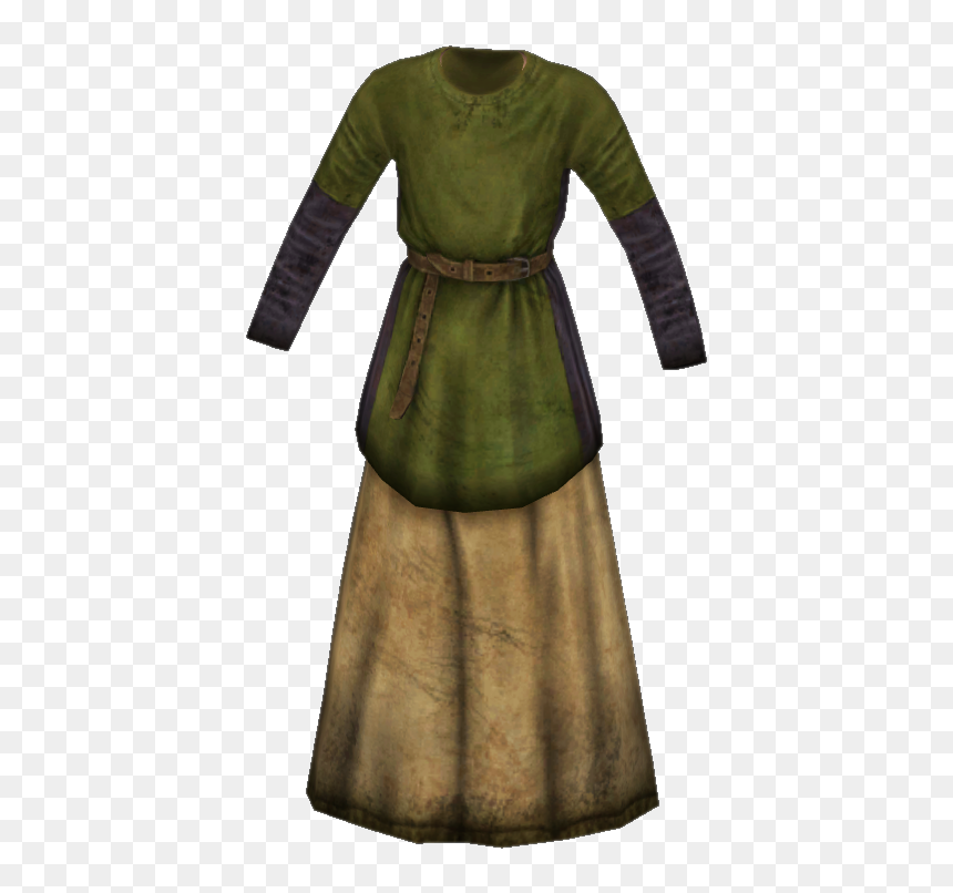 Girl Gown Png - Skyrim Dress Child, Transparent Png - gown png
