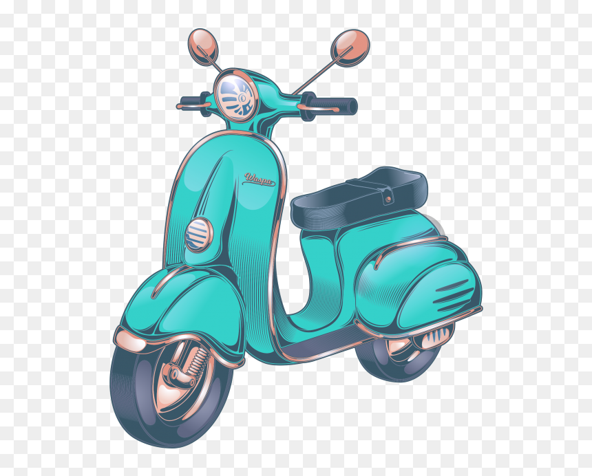 Scooter Png - Hd Images Of Scooter, Transparent Png - moped png