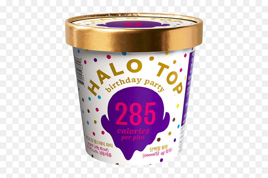 Halo Top Birthday Cake, HD Png Download - birthday cake .png