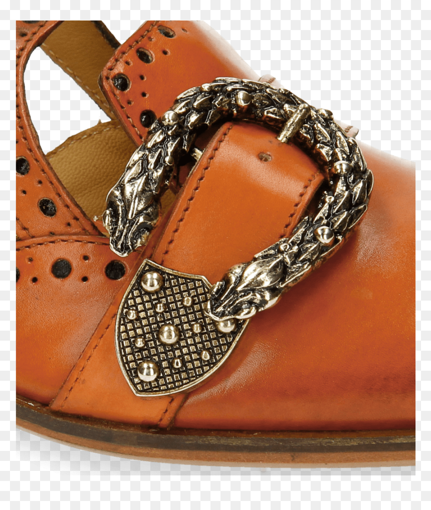 Buckle Png -sandals Sally 69 Orange Buckle Snake - Sandal, Transparent Png - sandal png