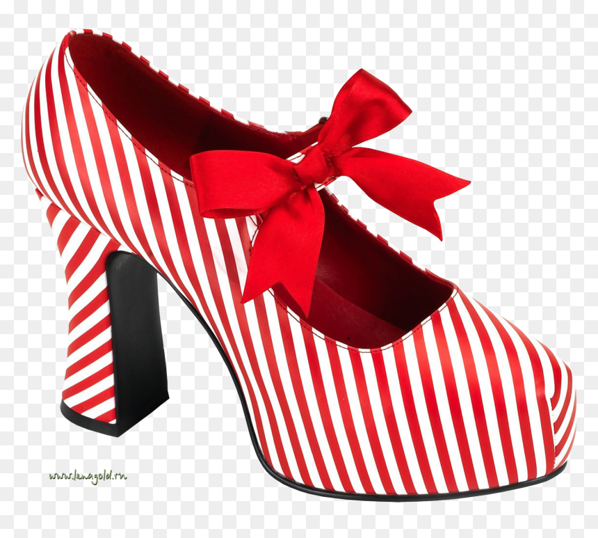 Candy Cane Heels, HD Png Download - women shoes png