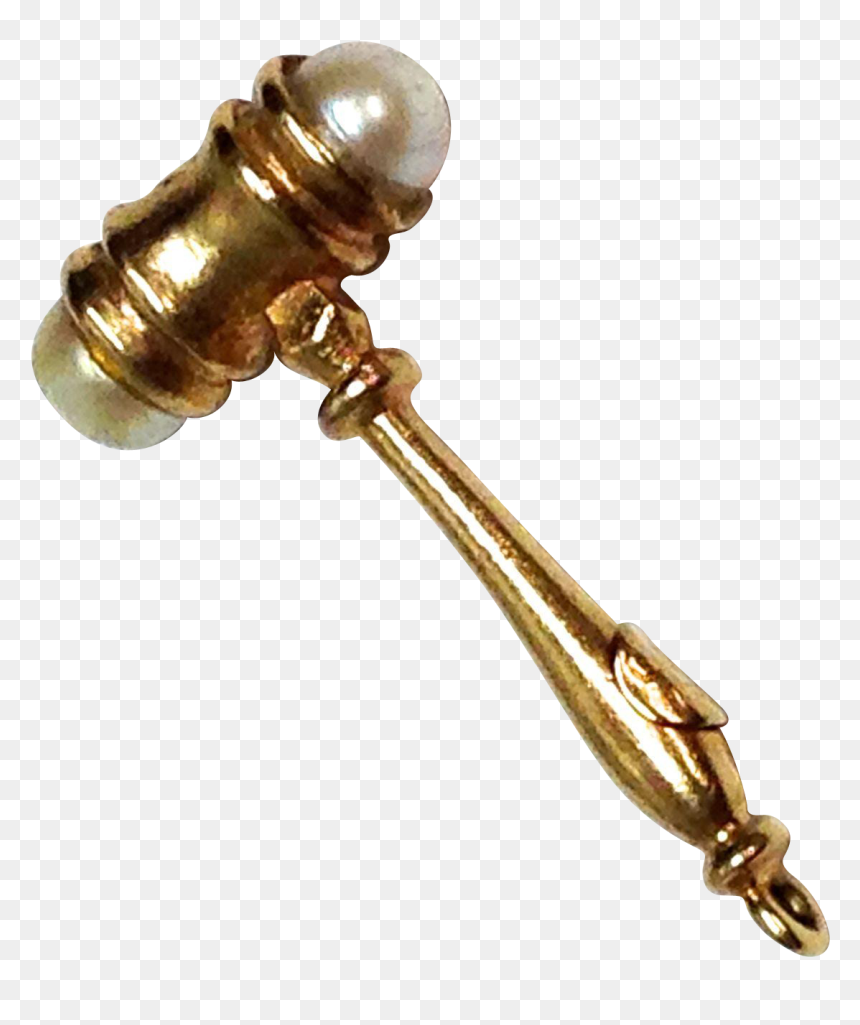 Brass, HD Png Download - auction gavel png