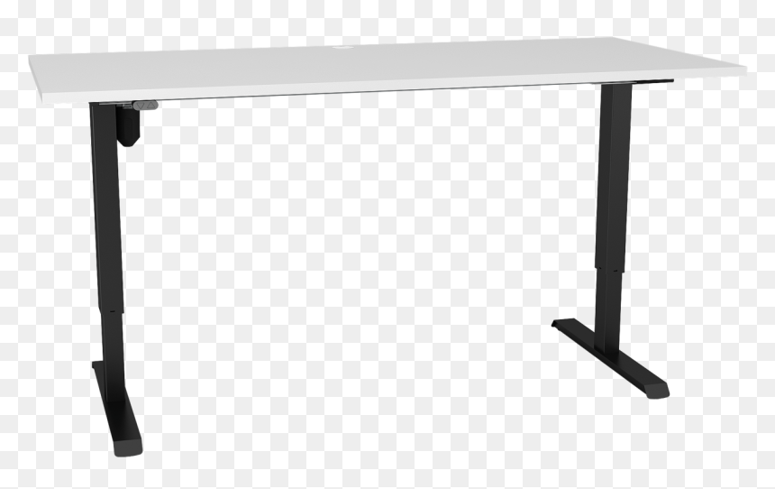 Conset 501 33 Electric Sit Stand Desk, HD Png Download - white desk png