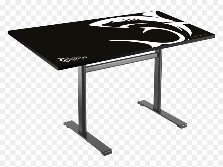 White Shark Gaming Desk Ascended- - White Shark Gaming Desk, HD Png Download - white desk png