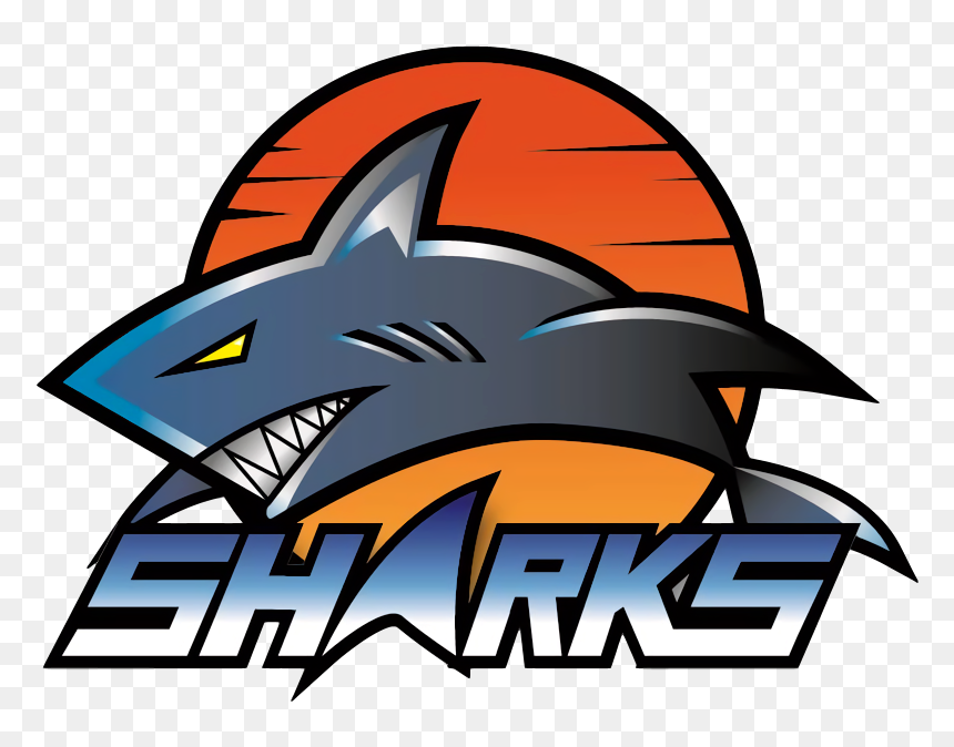 Es Sharkslogo Square - Es Sharks, HD Png Download - png shark