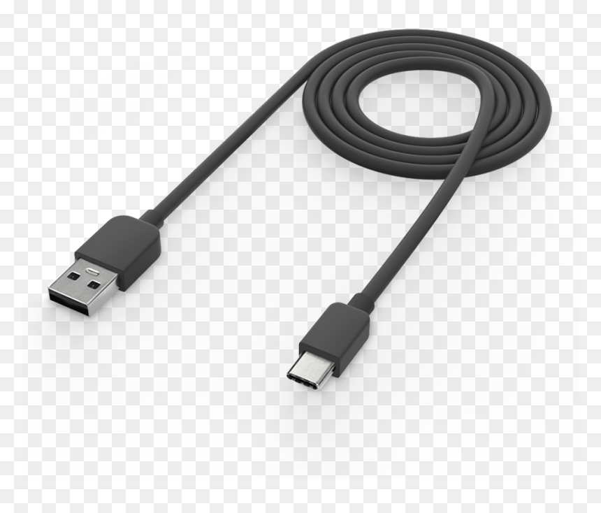 Transparent Usb Cable Clipart - Htc Charging Cable, HD Png Download - usb cable png