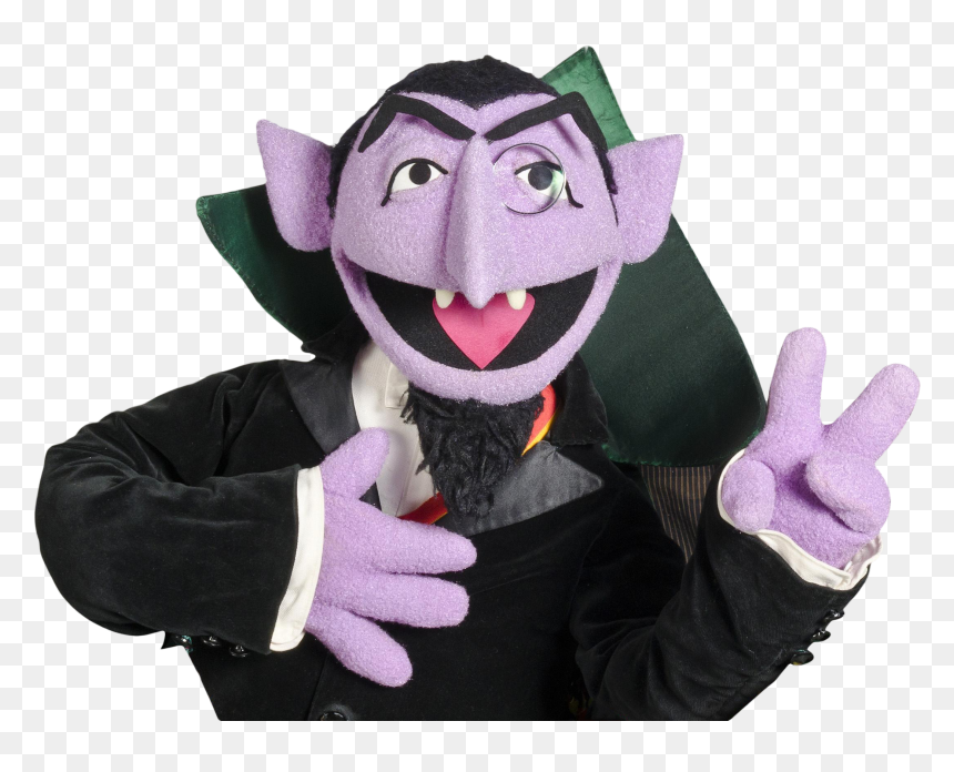 Count Sesame Street, HD Png Download - muppets png