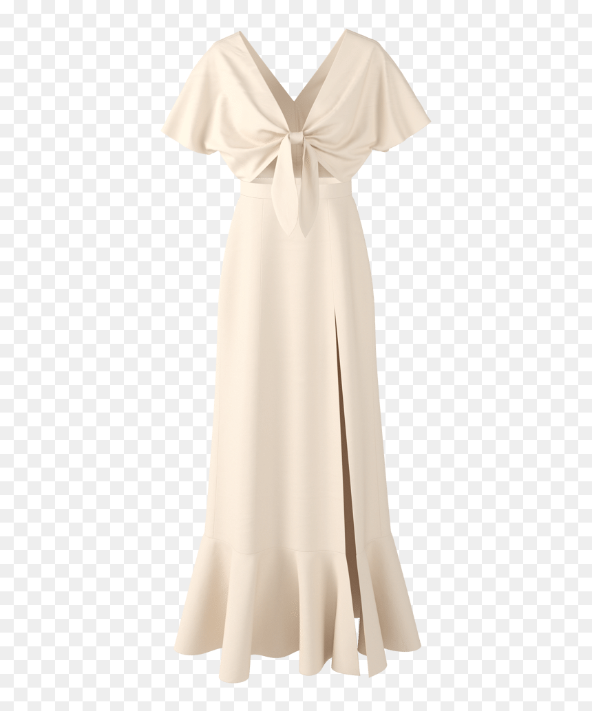Gown, HD Png Download - flowing fabric png