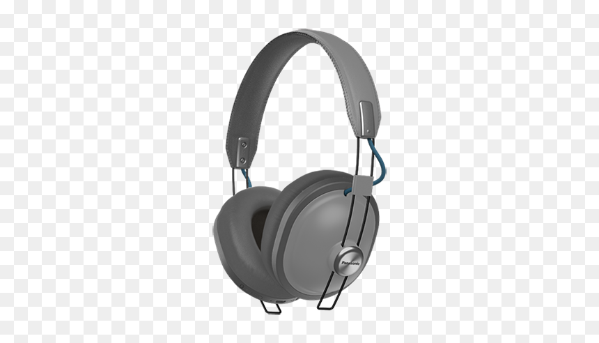 Panasonic Retro Headphones Grey, HD Png Download - retro microphone png