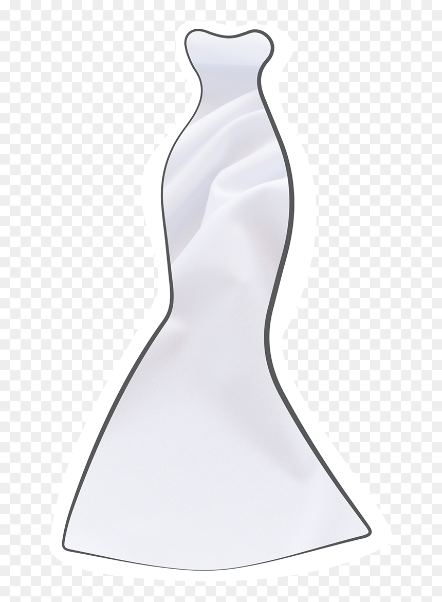 Charmeuse - Silver, HD Png Download - flowing fabric png