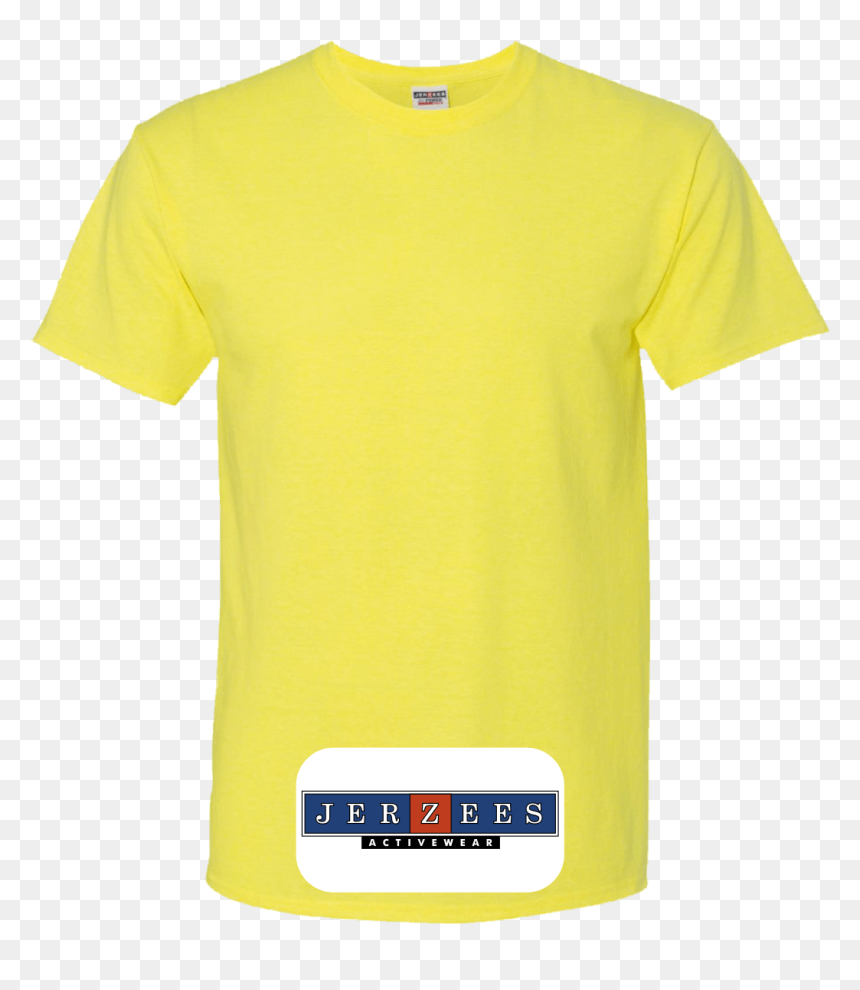 Plain Fluorescent Pink T Shirts - Yellow T Shirt Custom, HD Png Download - blank tshirt png
