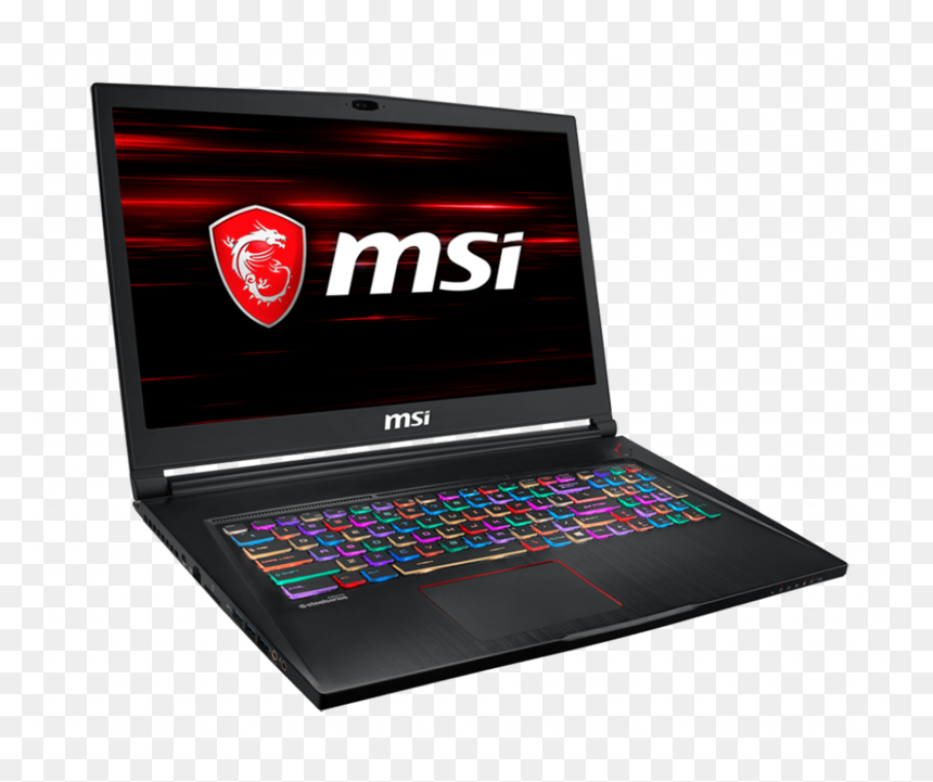 Msi Gs73 Stealth 8re 8th Gen Intel Core I7-8750h - Core I 6 Laptop, HD Png Download - computer png transparent