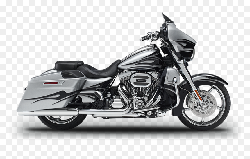 Harley Davidson 2016 Cvo Street Glide White, HD Png Download - harley motorcycle png