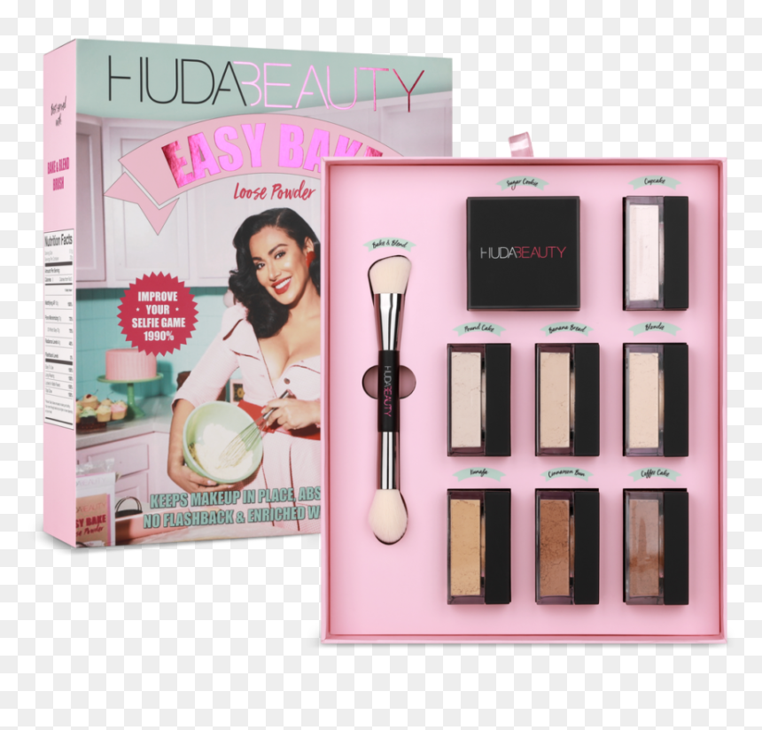 Huda Beauty Easy Bake, HD Png Download - makeup products png