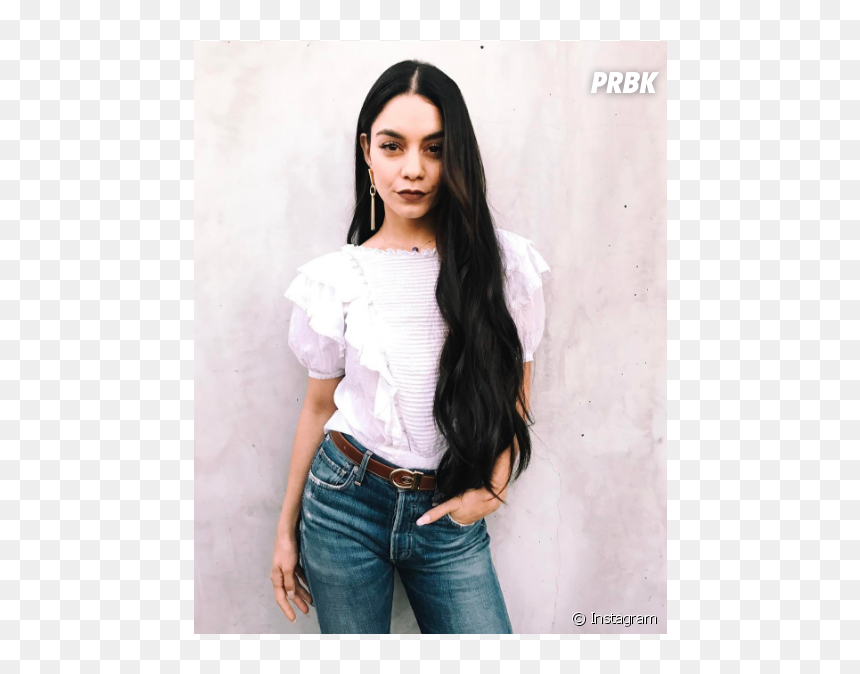 Vanessa Hudgens Png Transparent Images - Vanessa Hudgens Long Hair, Png Download - vanessa hudgens png