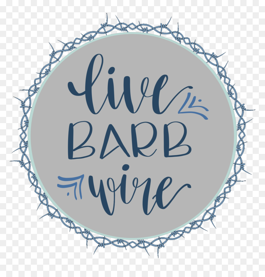 Calligraphy, HD Png Download - barbed wire circle png