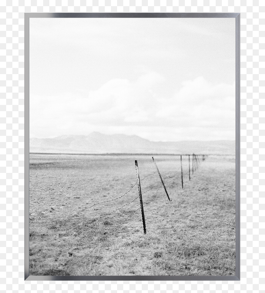 Metal Gallery Bright Silver - Monochrome, HD Png Download - antique silver frame png