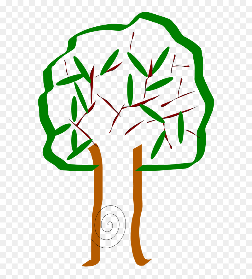 Leaf Tree Stump Branch Trunk - Tree, HD Png Download - tree log png