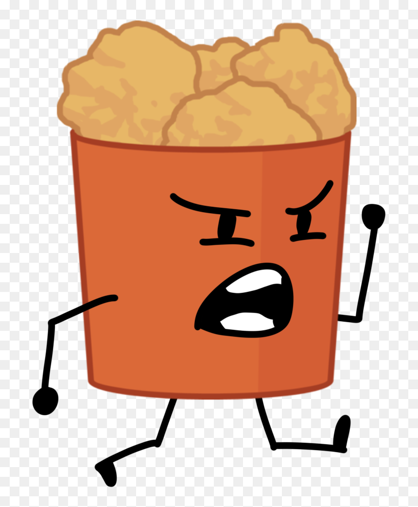 Бфб Пнг, HD Png Download - bucket of chicken png