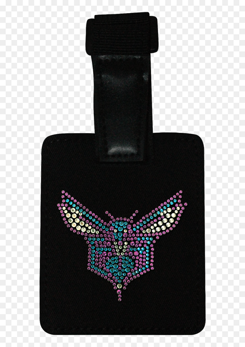 Charlotte Hornets Rhinestone Luggage Tag - Garment Bag, HD Png Download - charlotte hornets png