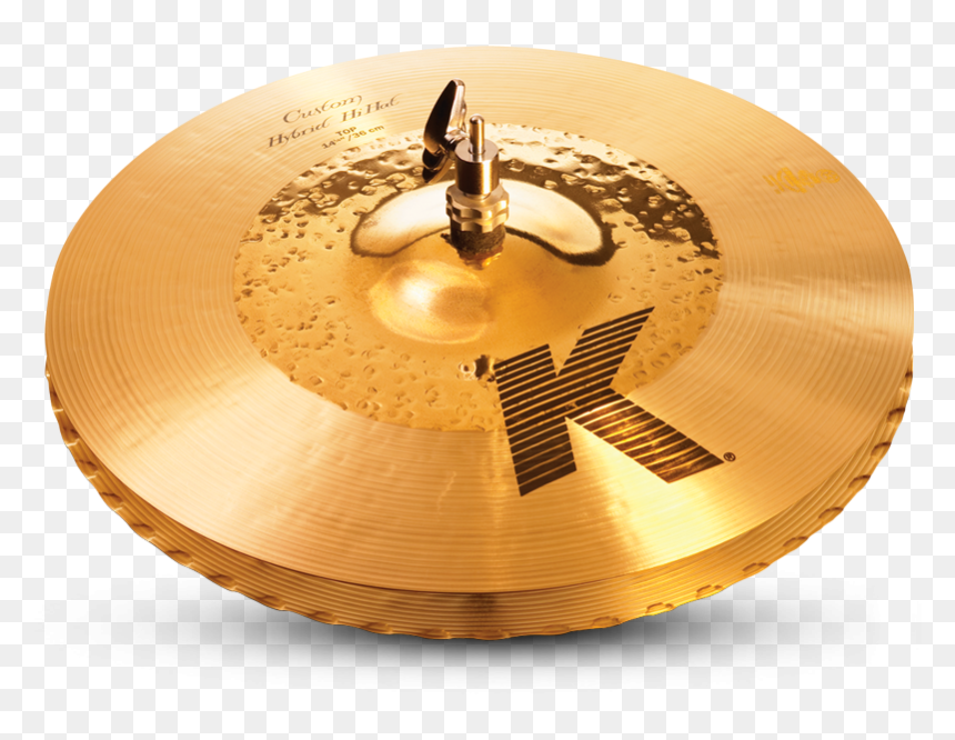 "
							title=" - Zildjian K Hybrid Hi Hats, HD Png Download - cymbals png