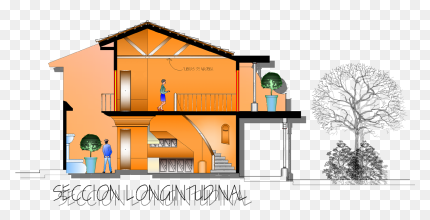 Terraza Española, HD Png Download - casas png