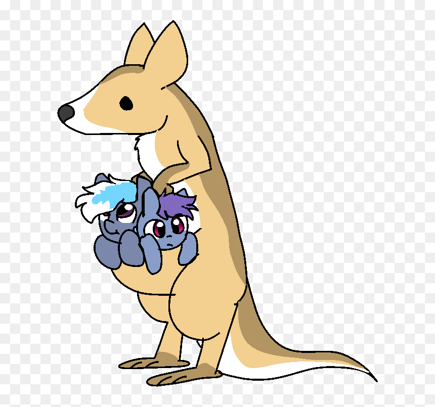 Nootaz, Commission, Cute, Gay, Kangaroo, Male, Noxydrip, - Kangaroo Gay, HD Png Download - kangaroo clipart png