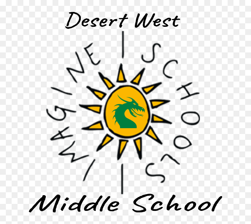 Imagine Desert West Middle School , Transparent Cartoons - Imagine Charter School, HD Png Download - welcome back to school png