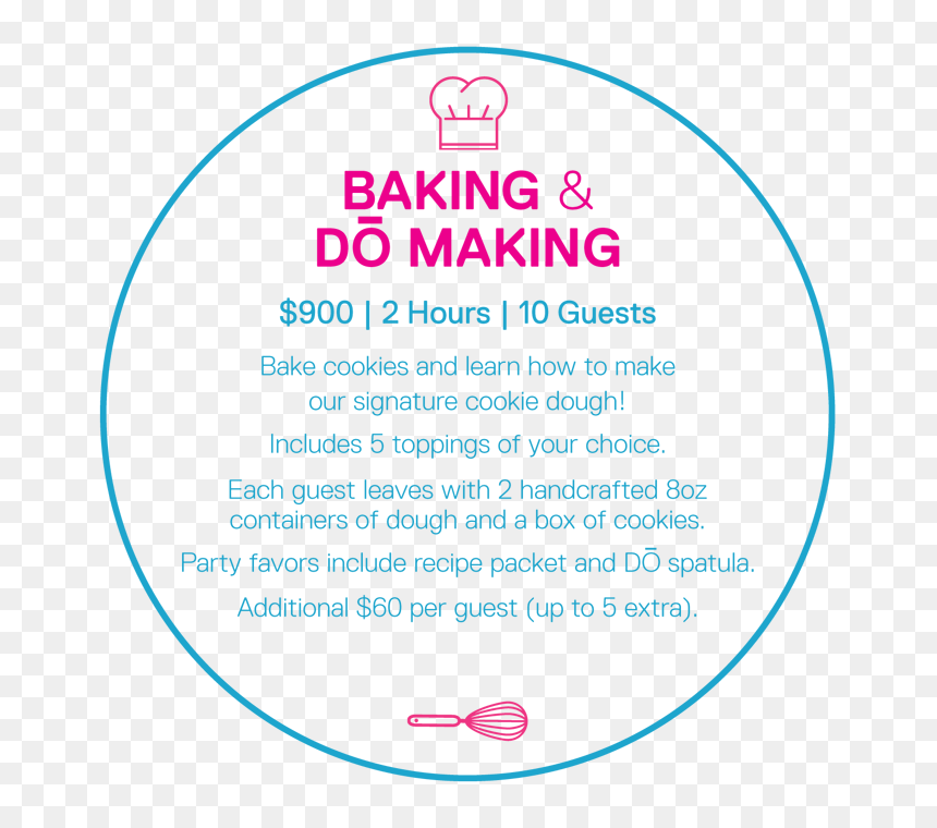 Baking & Do Making - Circle, HD Png Download - party decorations png