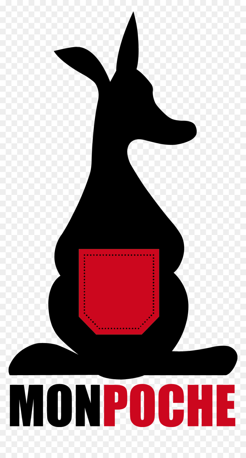 Logo Mon Poche - Illustration, HD Png Download - kangaroo clipart png