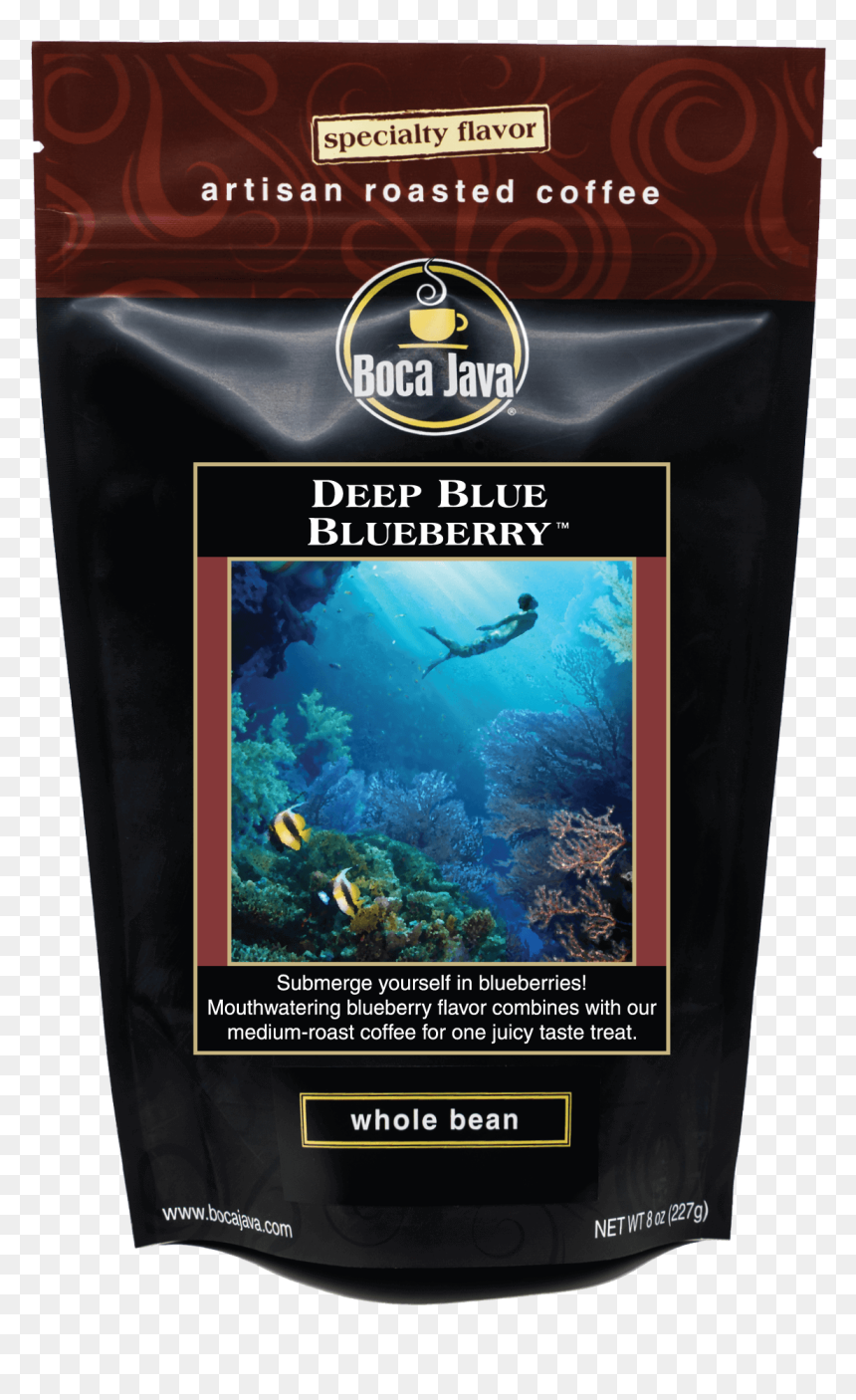 Blueberry Coffee, HD Png Download - single blueberry png