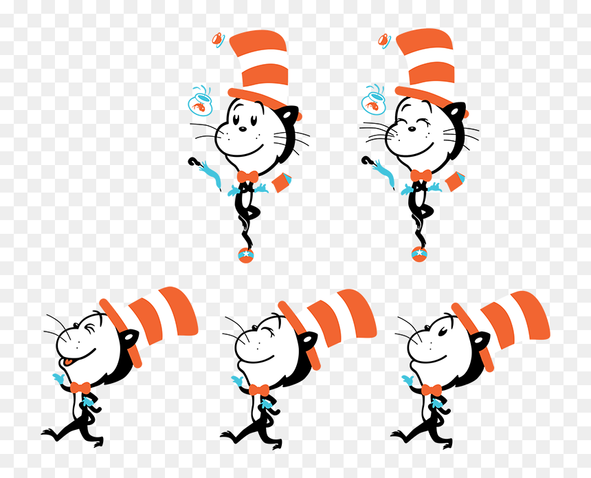 Drseuss Characterart Dot 090513-1, HD Png Download - dr. seuss hat png