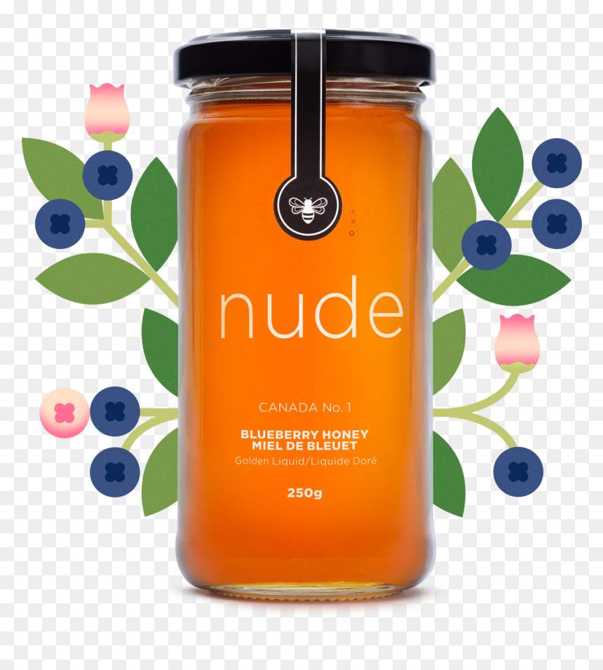 Single Varieties - Nude Honey, HD Png Download - single blueberry png