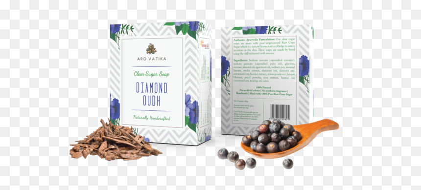 Charcoal Soap Arovatika, HD Png Download - single blueberry png