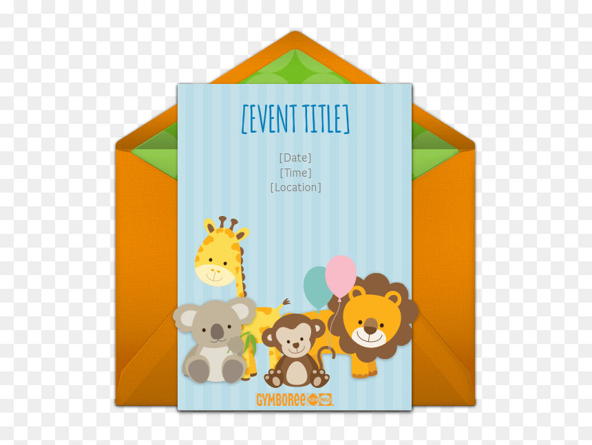 Cartoon, HD Png Download - zoo animals png