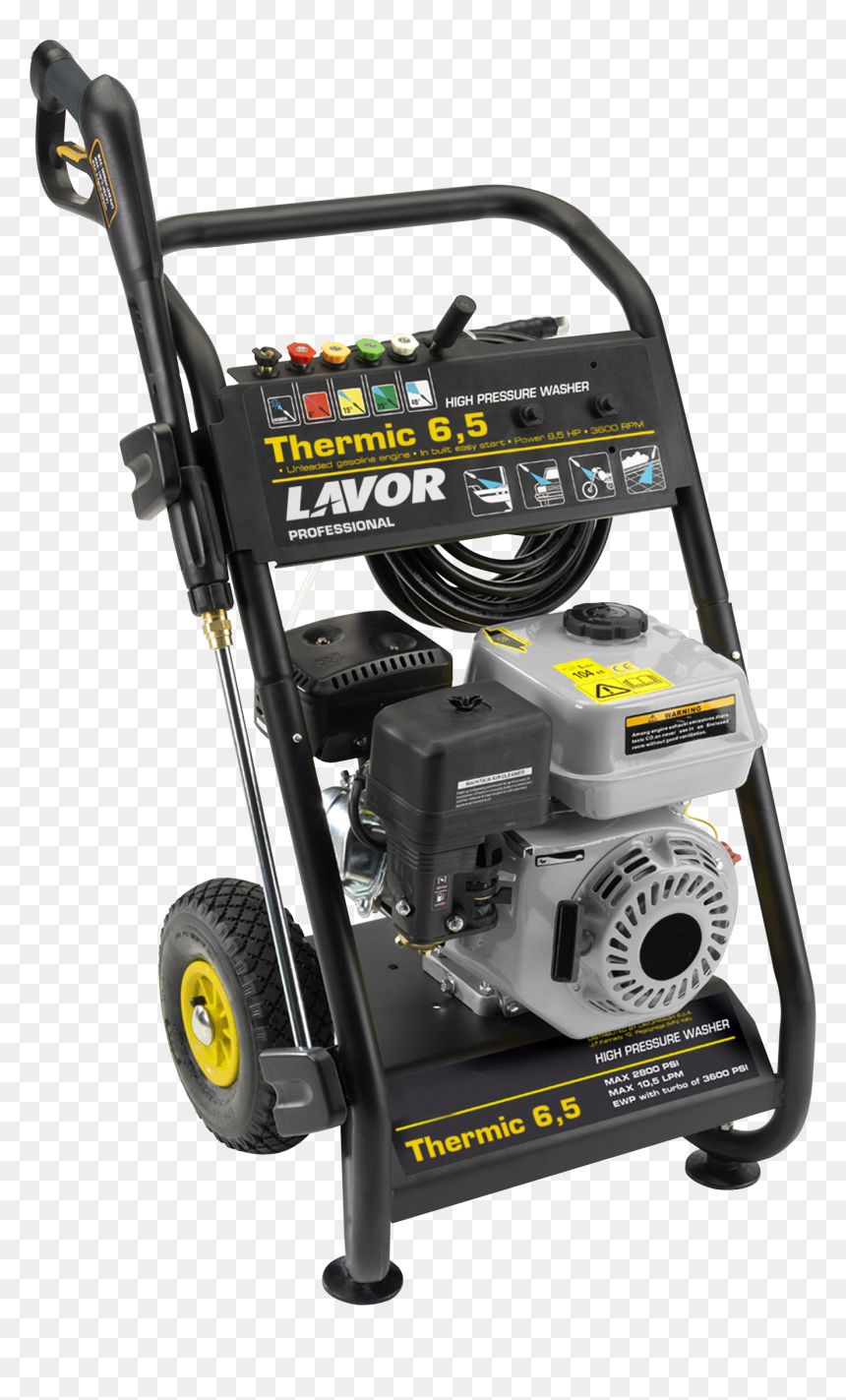 Thermic 6,5 - Pressure Washer 10 Bar, HD Png Download - pressure washer png