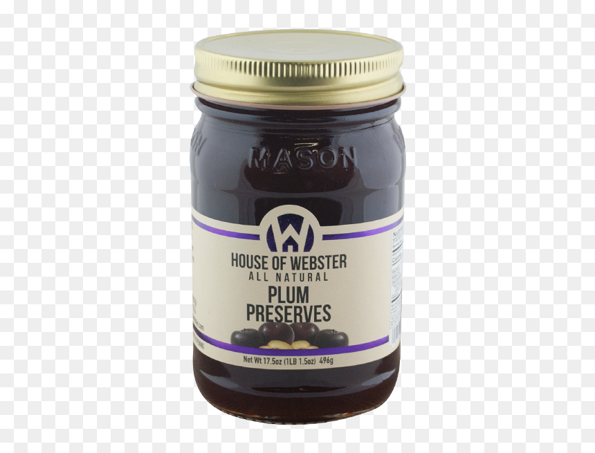 Plum Preserves - House Of Webster Bbq Sauce, HD Png Download - plums png