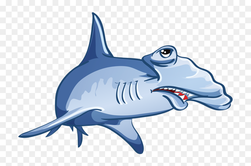 Transparent Jaws Png - Frilled Shark Png Cartoon, Png Download - shark png transparent