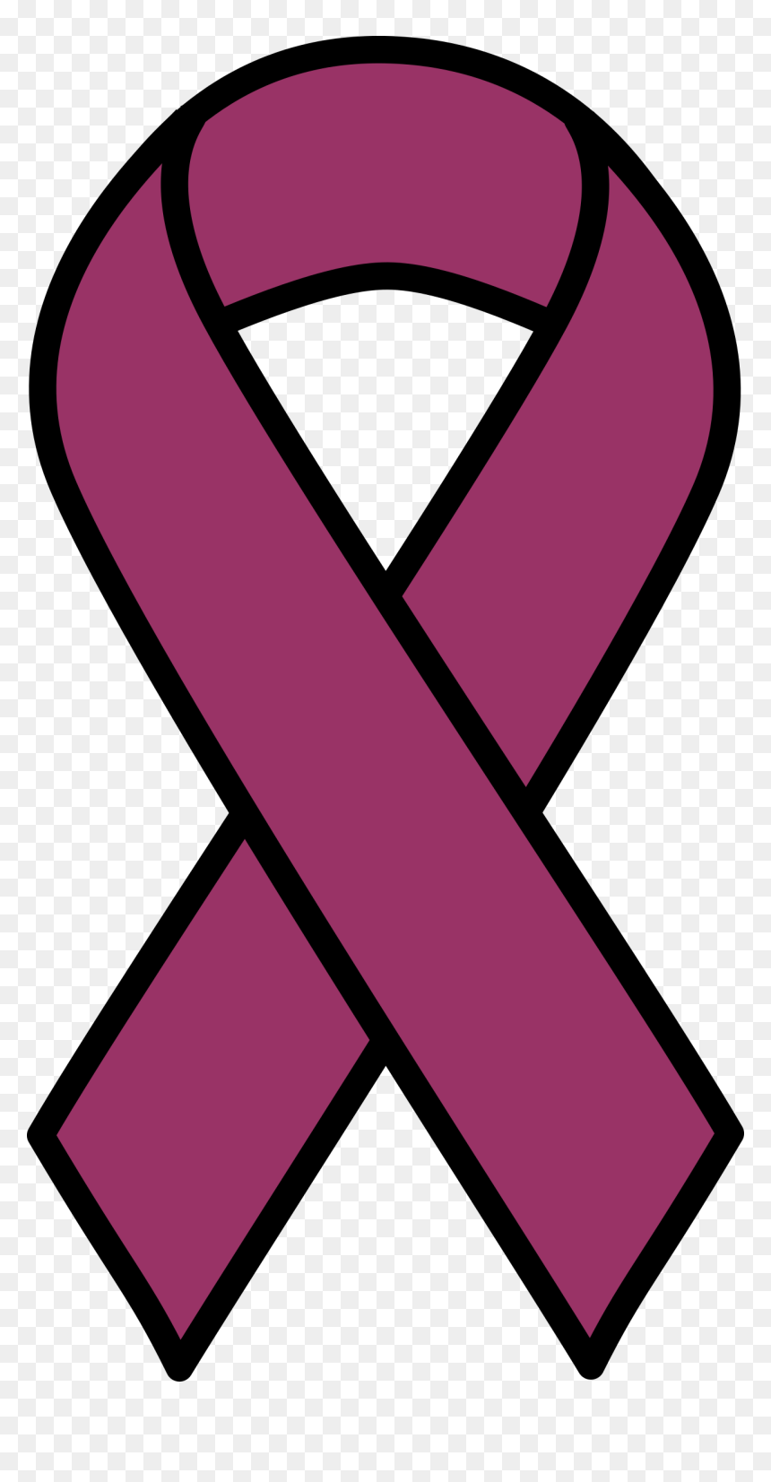 This Free Icons Png Design Of Plum Caregivers - Thyroid Cancer Ribbon Svg, Transparent Png - plums png