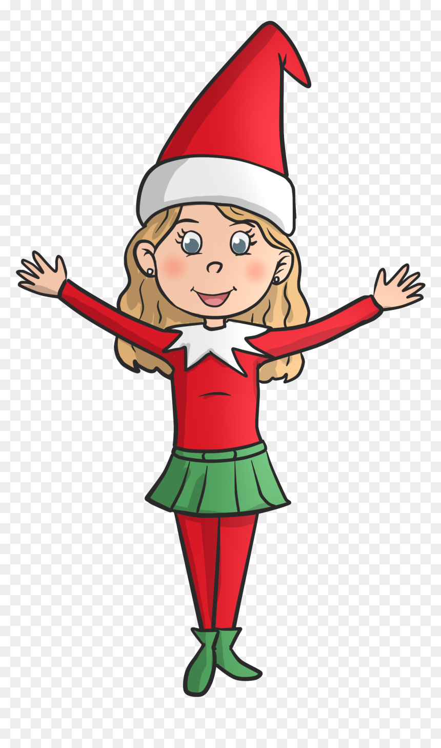 Cartoon, HD Png Download - elf on a shelf png