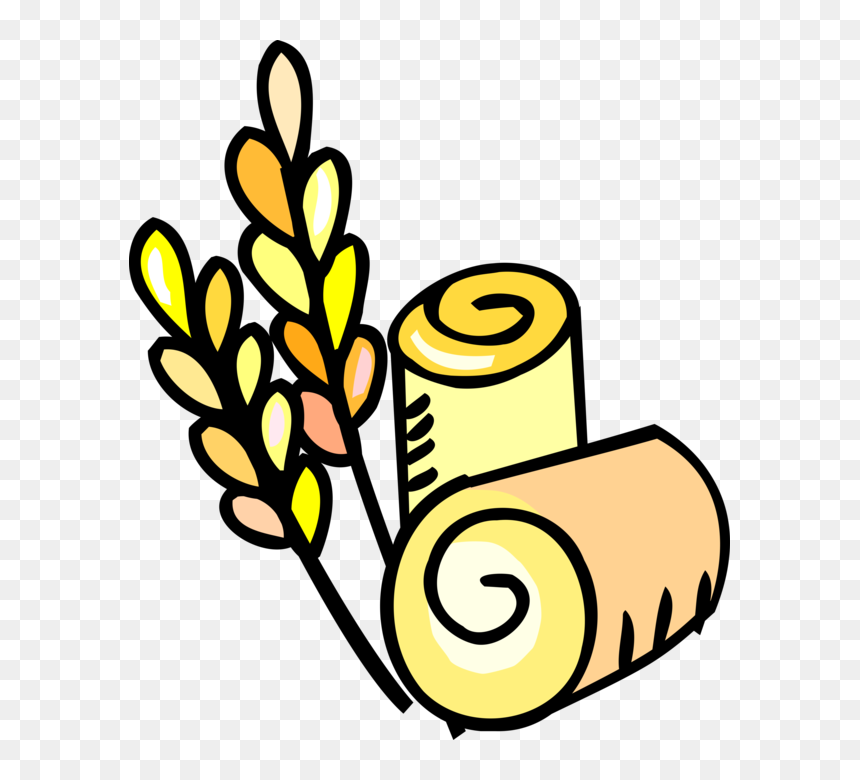 And Alfalfa Hay Grass Harvest Vector Image, HD Png Download - hay bales png