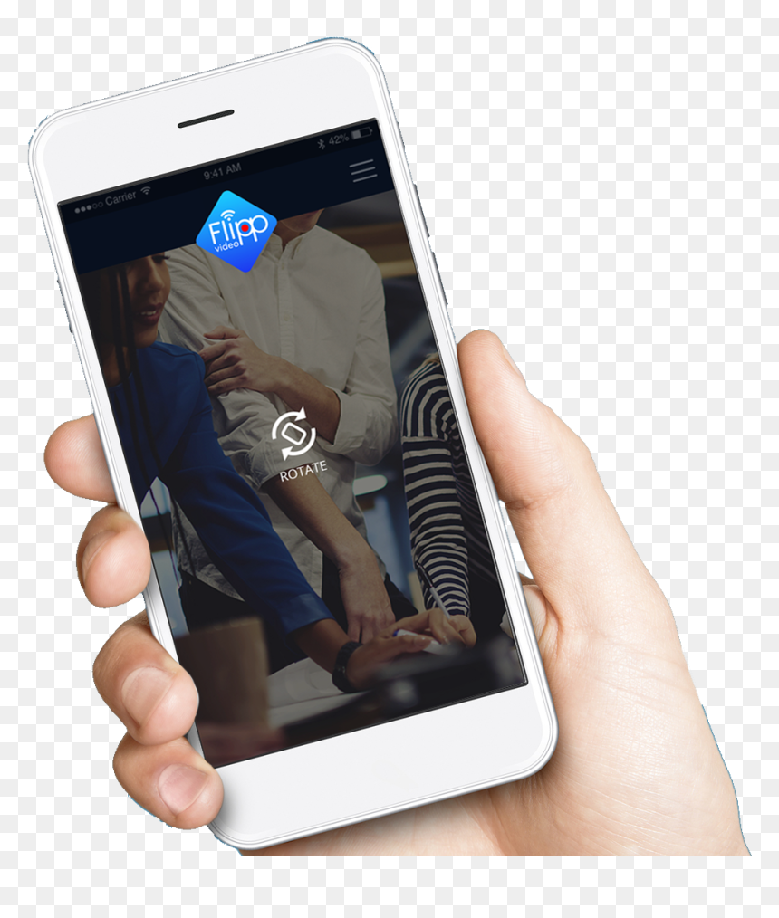 Iphone, HD Png Download - phone in hand png