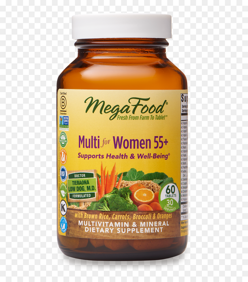 Multivitamin For Women Megafood, HD Png Download - women hair png