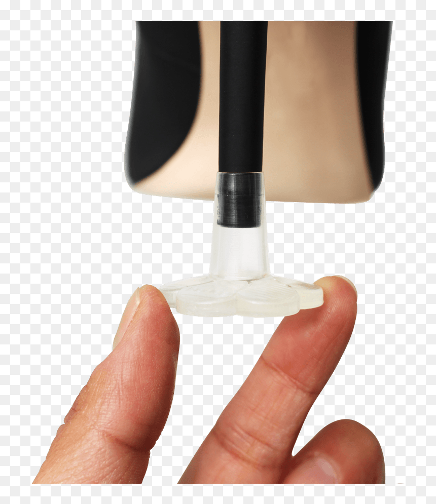 Clear Heel Protector Applied On High Heel - Nail Polish, HD Png Download - high heel shoe png