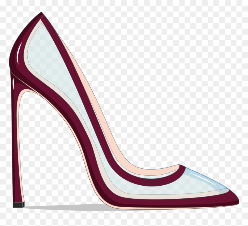 Basic Pump, HD Png Download - high heel shoe png