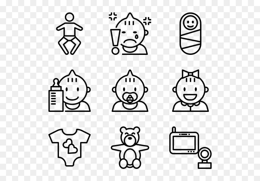 Icon, HD Png Download - baby stuff png